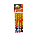 5 Shot Candles Bad Boy Pack of 5