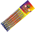 5 Shot Fireball Roman Candles Pack Of 5