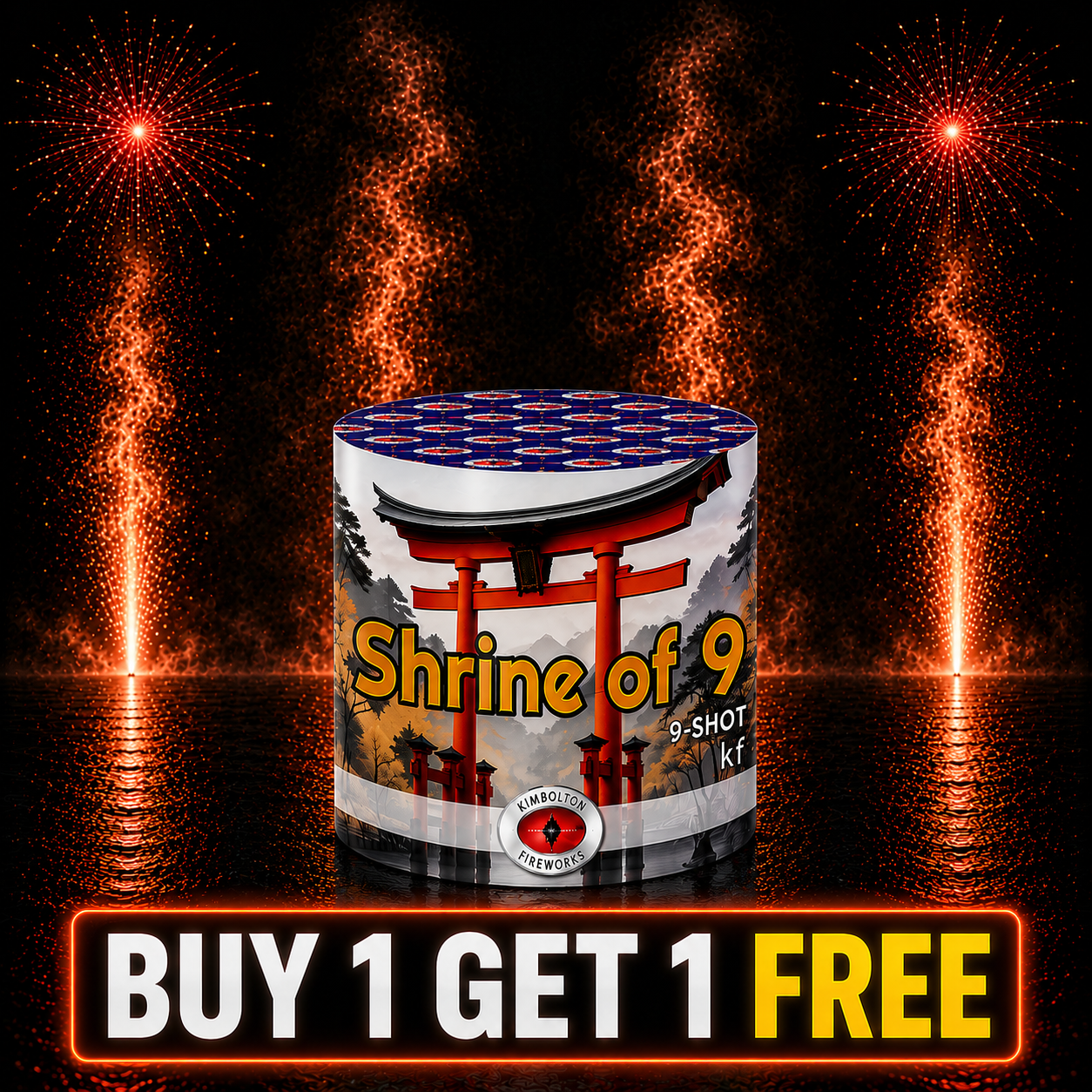 Shrine of 9 – Compact Barrage, Huge Performance BUY 1 GET 1 FREE
