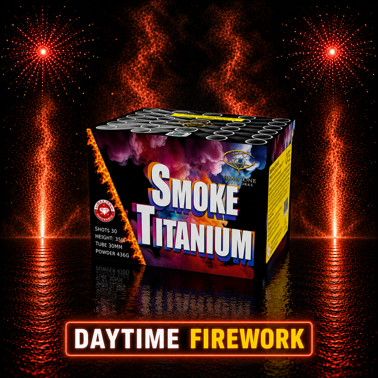 Smoke Titanium 30 Shot Daytime Barrage