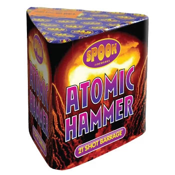 Atomic Hammer 21 shots barrage